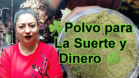Ritual del Polvo del Dinero y la Suerte para las m...