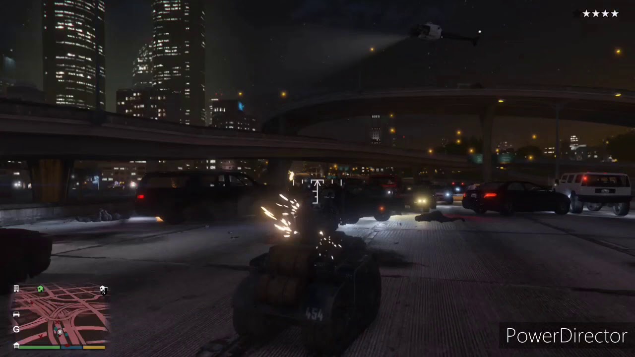 Biggest Rocket Explosion in Gta online - YouTube