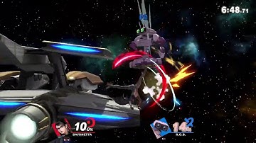Bayonetta Ladder combo to 0-death on R.O.B [Ultimate]