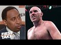 Tyson Fury brilliant for accusing Anthony Joshua of ducking Deontay Wilder - Stephen A. | First Take