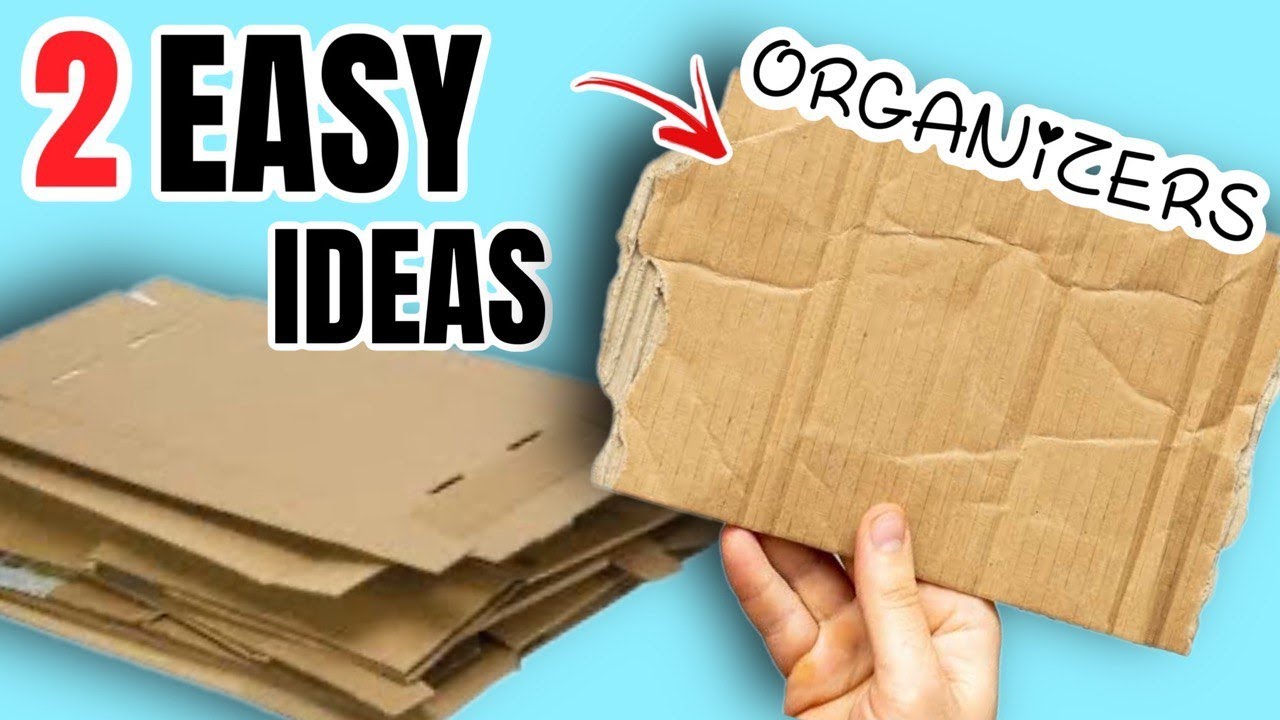 5 STORAGE FABRIC ORGANIZER IDEAS