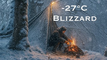 3 Nights Alone in a -21°C Blizzard – Can I Survive?