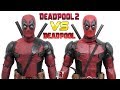 COMPARATIVO Hot Toys DEADPOOL 2 vs DEADPOOL / DiegoHDM