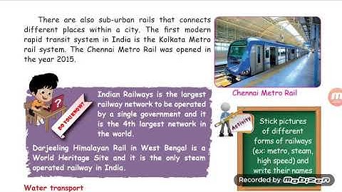 4th social science term2 lesson 3 Transport part 2