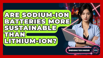 Are Sodium-ion Batteries More Sustainable Than Lithium-ion? - Emerging Tech Insider