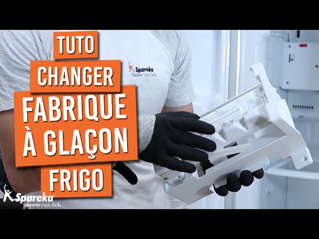 Comment changer le distributeur à glaçon d'un frigo américain