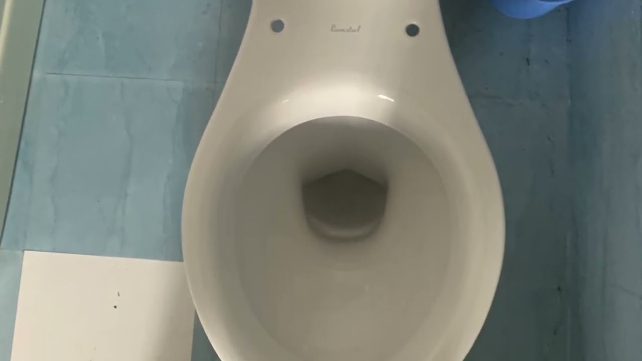 Wie montiere ich eine Toilette? Installation der Bodentoilettenschüssel  Toilettenersatz