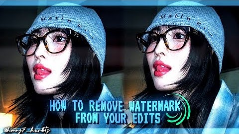 How to remove Alight Motion Watermark from your edits | Alight Motion Watermark Remove Tutorial #fyp