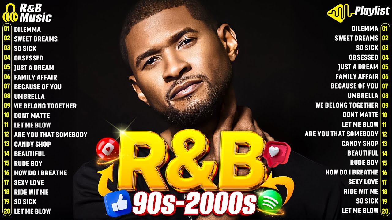 Nostalgia R&B 90s 2000s Old School ~ Rihanna, Akon, Chris Brown, Usher ...