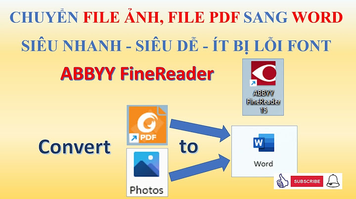 Hướng dẫn chuyển từ file ảnh sang word