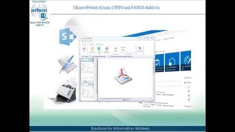 SharePoint Scan, PDF and OCR Converter. Manual and automatic properties recognition