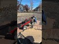 Traxxas Trx 4x4 high trail BS Xmonster truck who do u think won #traxxas #mtxmax #trx #rc