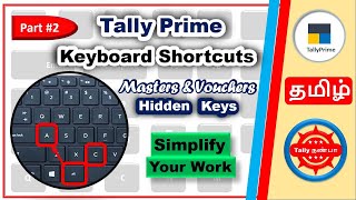 Tally Prime shortcut keys in Tamil # Part 2 | Hidden Keys in Tally Prime screenshot 3