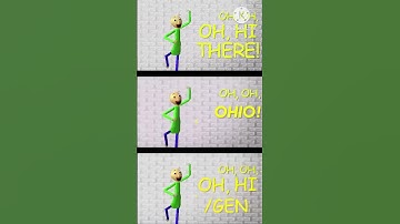 Thumbnail of Baldi You’re Mine (Oh, oh, oh, hi there!) comparison V2 #baldisbasics #shorts