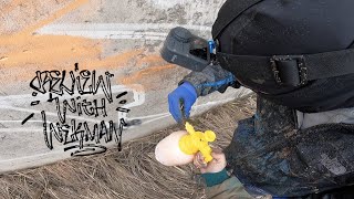 : Graffiti review with Wekman. Cheap graffiti. Garden sprayer