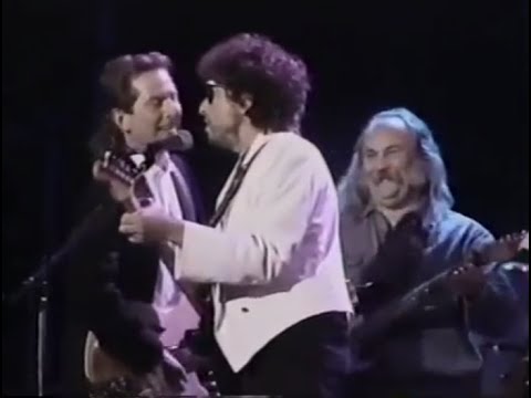 Mr Tambourine Man with Byrds Reunion and Bob Dylan 1990
