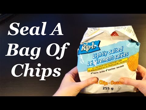 Wie man Seal eine Tüte Chips Ohne Clip!