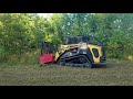 Forestry Mulching Retention Pond