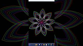 I Coded a Beautiful Neon Spiral in Python (You Won’t Believe It’s Turtle!)