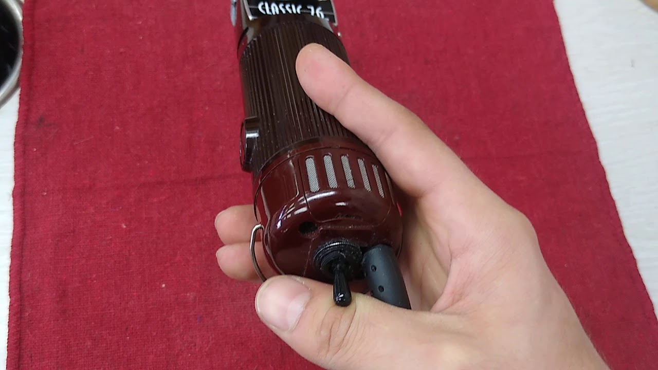 OSTER CLASSIC 76 DETACHABLE CLIPPERS quick review YouTube