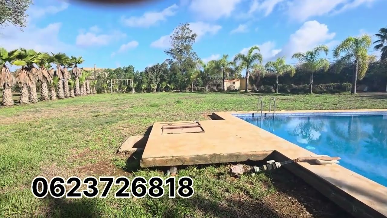 فيرمة مسجلة😍 و محفظة للبيع من 📍نواحي مدينة بنسليمان فيرمة كاملة مكمولة😍رقم الهاتف 🚨0699828020📞🚨