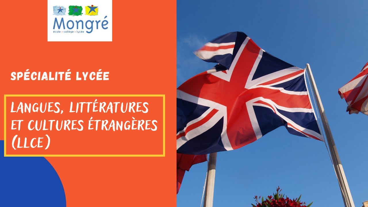 Langue Littérature Et Culture étrangère Anglais Page De Garde Spécialité Langues, littératures et cultures étrangères (LLCE) - YouTube