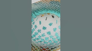 Blender Jigsaw Puzzle Generator (Python + Geometry Nodes) #art #gamedev #3d #geometrynodes #blender