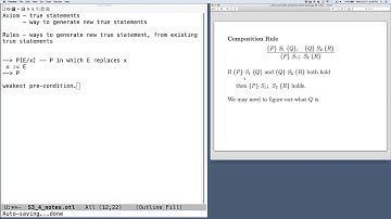 V3 Axioms and Rules part 1