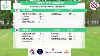 Thrashers v Thunders