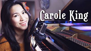 You’ve Got a Friend (Carole King) Piano & Vocal Cover with Lyrics | Bonus Piano Improvisation видео