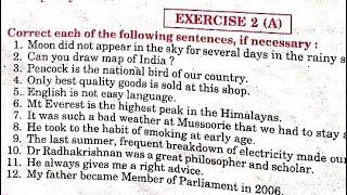 Famous Syntax Exercise 2 A / Use of A, An  & The from excellent book class 12 solved by Ramesh Sir/ Net Worth