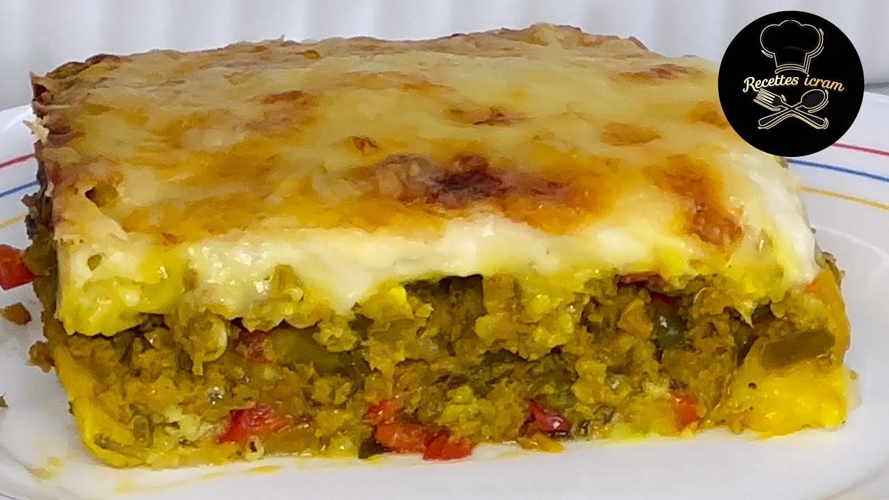 Gratinado de carne tan sencilla e irresistible a la vez será tu favorito fácil de hacer y riquísimo 