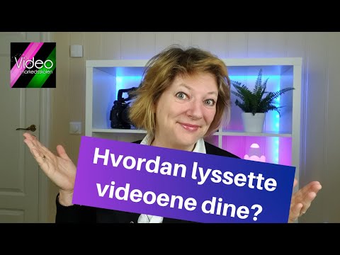 Video: Når er lyssetting ferdig?