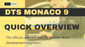 DTS Monaco V9: Vehicle Diagnostic & Engineering Software