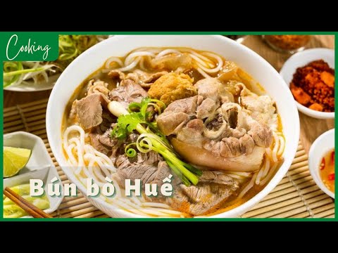 Cách nấu bún bò đơn giản - Cách nấu BÚN BÒ HUẾ siêu ngon ĐƠN GIẢN NGAY TẠI NHÀ ai cũng nấu được  | BÁCH HOÁ XANH |