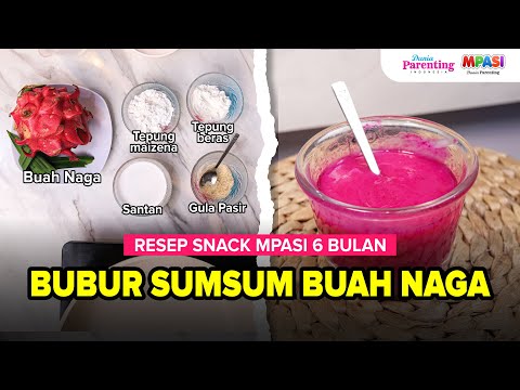 Resep Bubur Sumsum Buah Naga