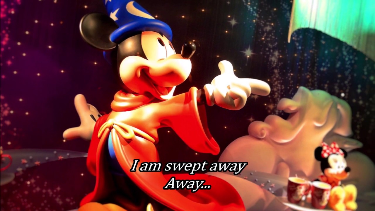 ディズニーソング Swept Away ブラヴィッシーモ 歌詞付き ディズニースライドショー ディズニー Youtube