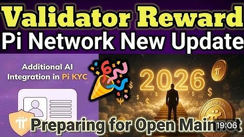 Validator Reward Announce by PI Core Team | Pi Network New Update | Pi Network GCV Value | Pi Price