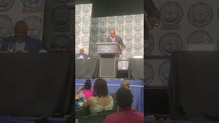 NAACP Keynote speaker Senator Reverend Raphael Warnock
