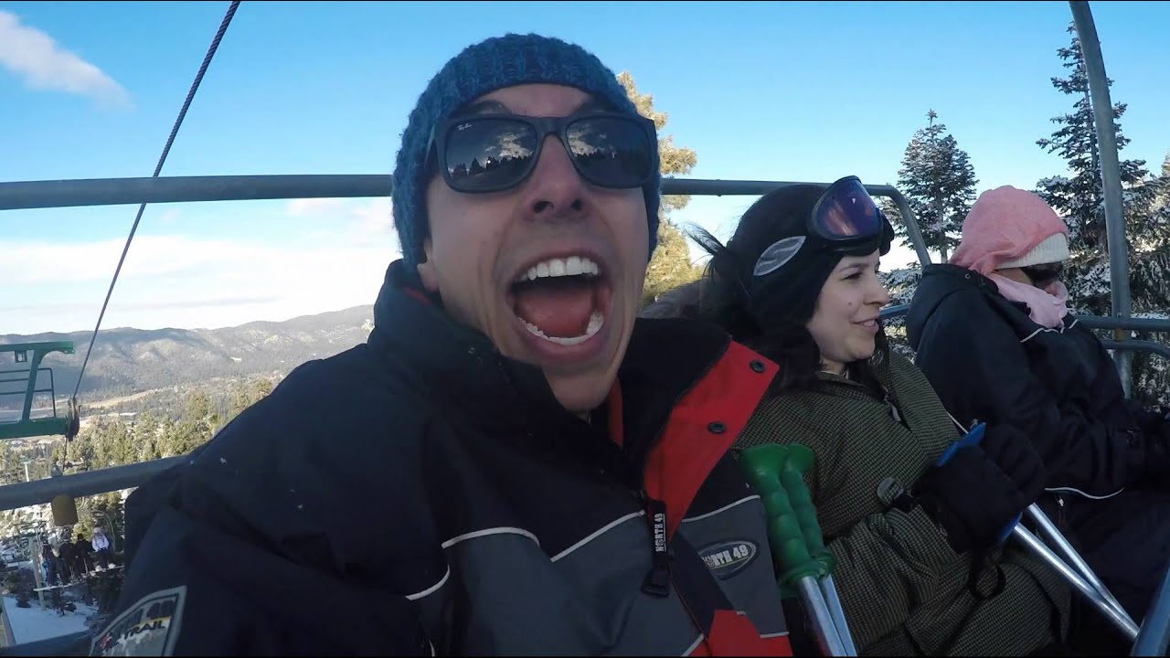 Skiing Snow Summit Big Bear Lake ⛷ YouTube