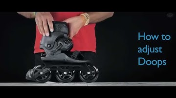 How to size adjust DOOP skates? DOOP Quick Release System