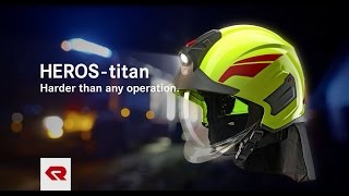 HEROS Titan firefighting helmet - Rosenbauer