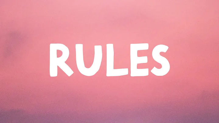 Doja Cat - Rules (Lyrics)