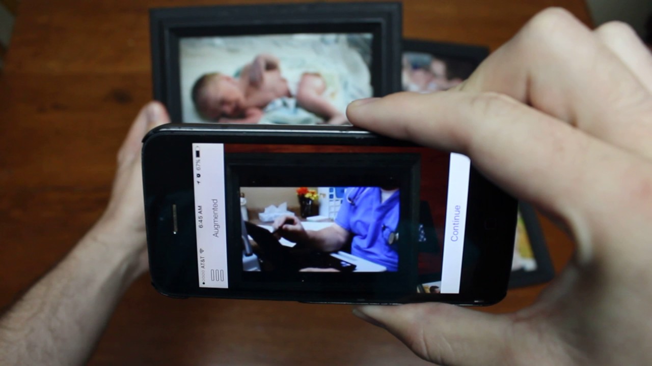 AR (Augmented Reality) in a Picture Frame, Featuring Emma Havertz