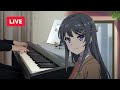 🔴LIVE / Playing anime music on the piano / アニソンを弾きます
