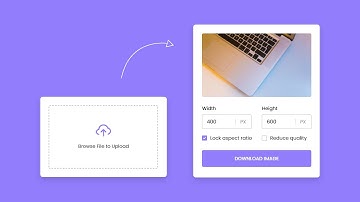 Resize and Compress Images in HTML CSS & JavaScript | Resize Image in JavaScript