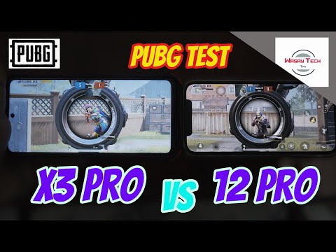 POCO X3 Pro vs iPhone 12 Pro PUBG Test 🔥🔥🔥