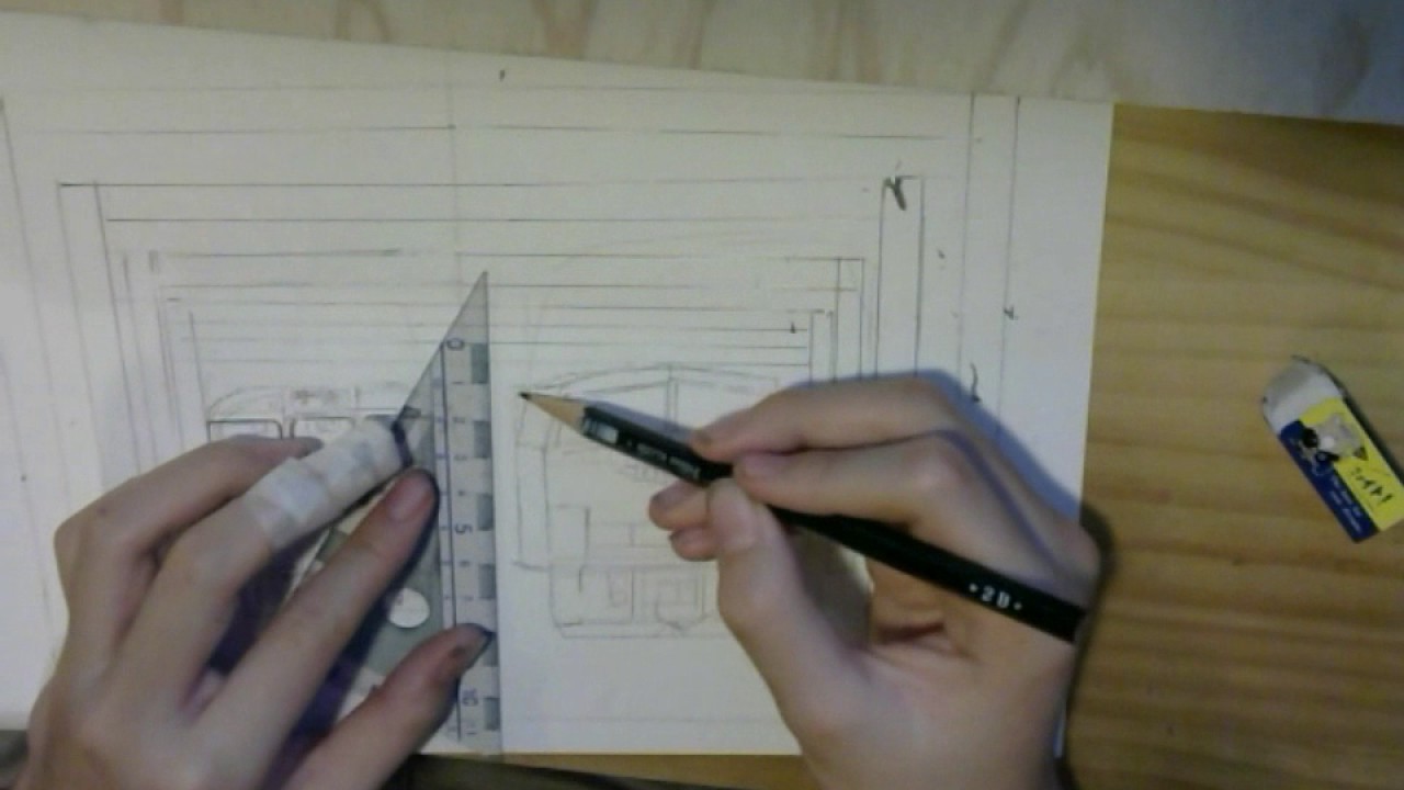 超々手抜き 鉛筆で鉄道の絵をかきたかった Youtube