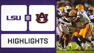 SEC Football: Auburn at LSU | Highlights