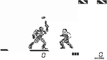 ROBOCOP 2 MAME MESS GAME & WATCH LIKE LCD HANDHELD NO ARTWORK 1990 TIGER ELECTRONICS